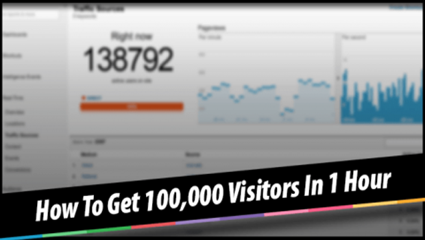 100000 Visitors in 1 Hour
